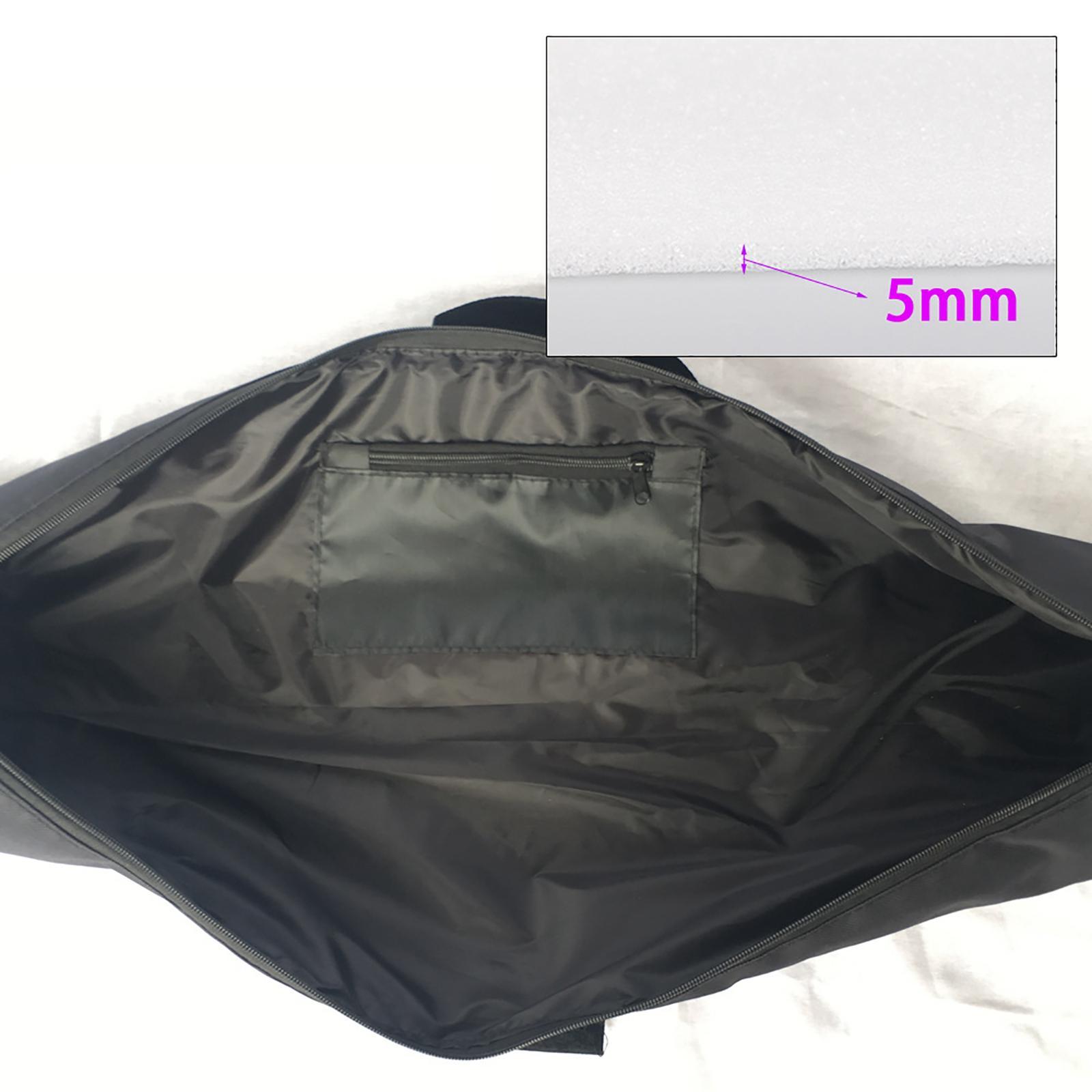 Portable Fishing Rod Reel Bag with Strap Fishing Tackle Bag Traveling Fishing Gears Case