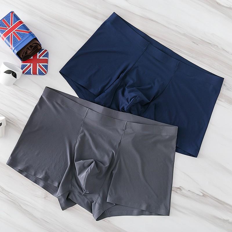 Quần sịp nam boxer đúc cao cấp chất lụa Mịn Cao Cấp NT305.