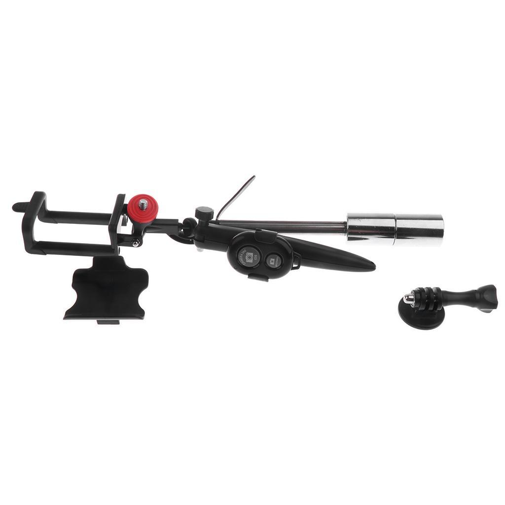 Bluetooth Remote Adjustable Handheld Gimbal Stabilizer Video Camera Stand for Phone GoPro 5 4