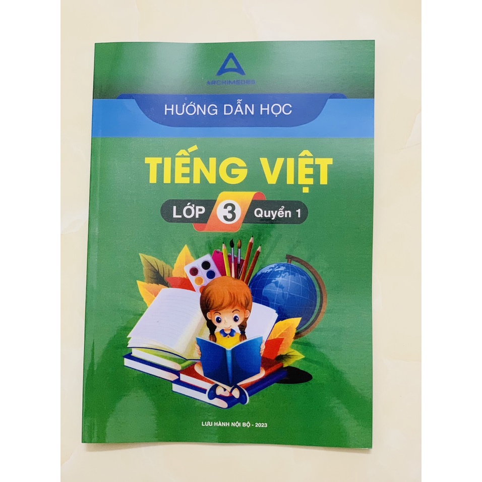 Sách - Combo 4 cuốn Hướng dẫn học tiếng việt lớp 3