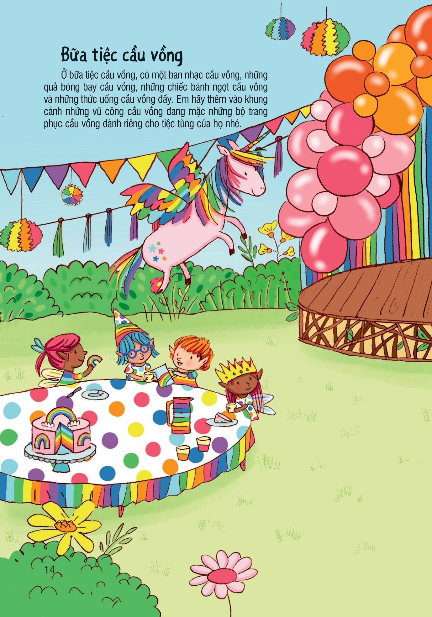 Bóc Dán Thông Minh - Cầu Vồng (Dành Cho Trẻ Từ 3-8 Tuổi)