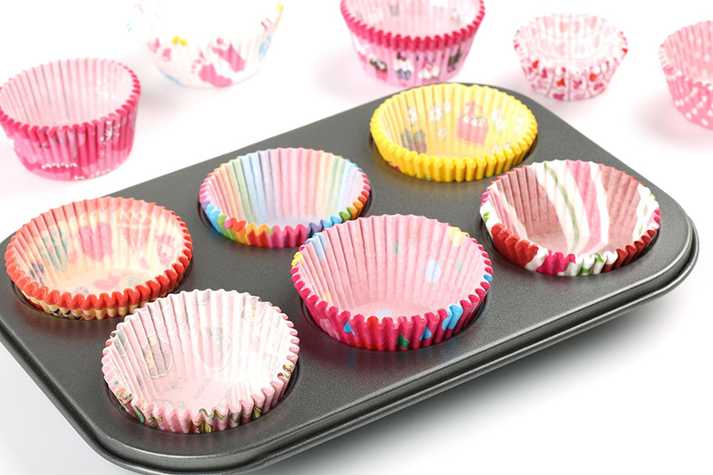 100 Khuôn Giấy Lót KETILO Giấy Mềm Cao 3cm Lót Cupcake, Bánh Hấp, Bánh Nướng Nhiều Màu, Hình-CHÍNH HÃNG( Giao Ngẫu Nhiên) CC1