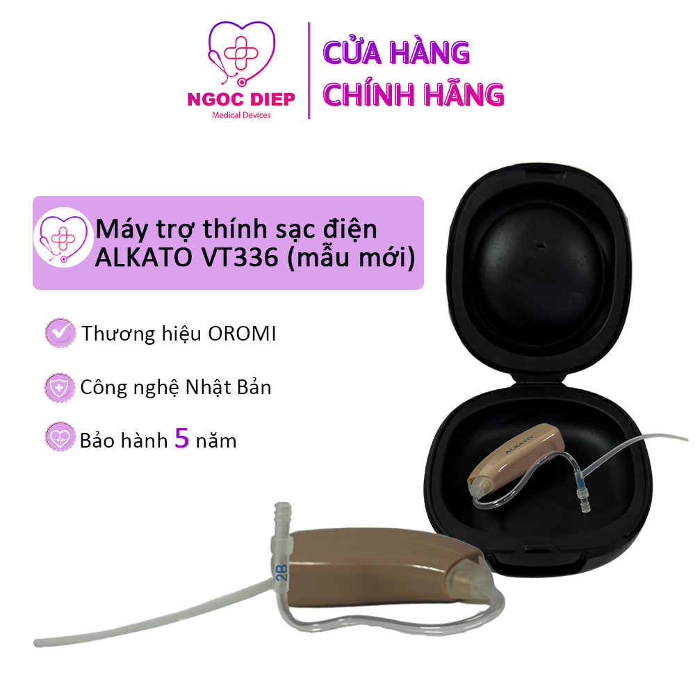 Máy trợ thính sạc điện ALKATO VT336 (mẫu mới) - Tai nghe trợ thính chính hãng