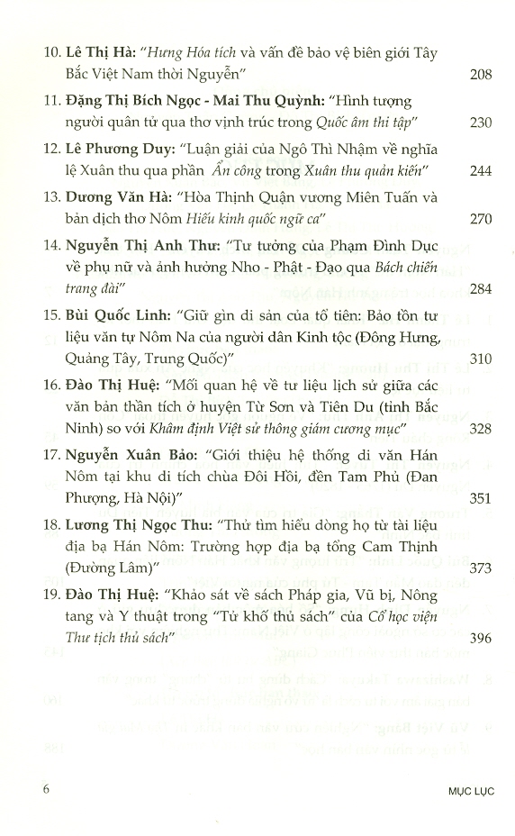 Tùng Thư Văn Hóa Hán Nôm - Quyển 2 - Cổ Học Điểm Tô - Nghiên Cứu Hán Nôm Từ Góc Nhìn Của Các Nhà Khoa Học Trẻ