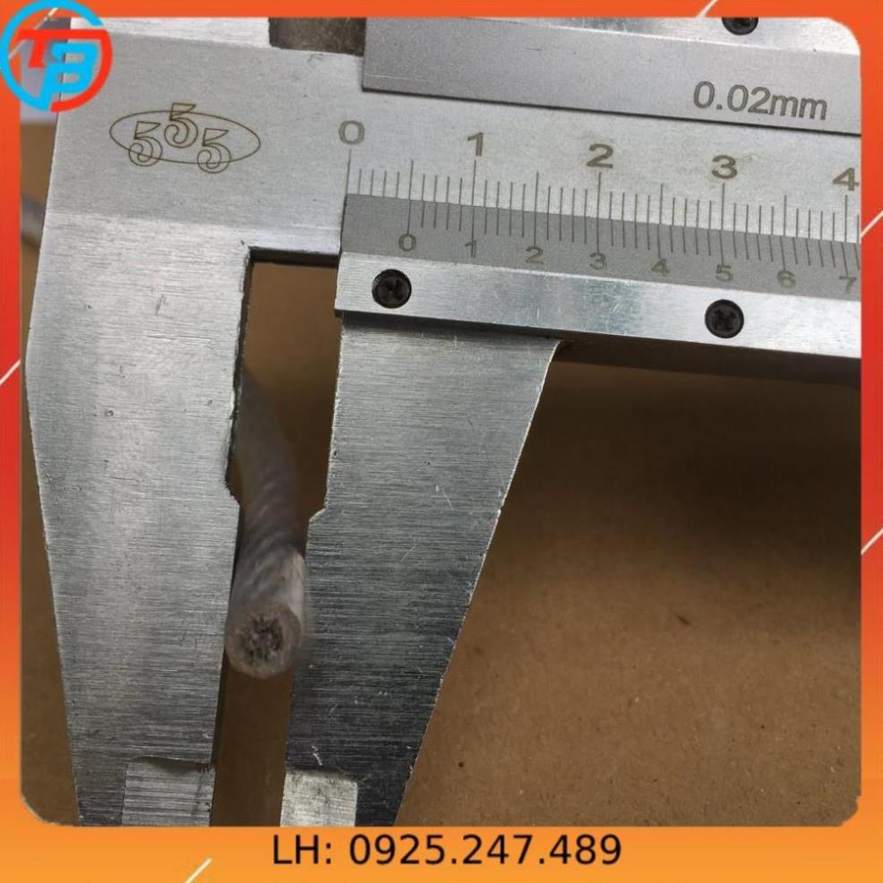 Combo dây phơi cáp lụa bọc nhựa 5mm