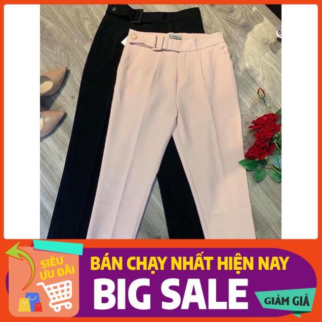 hothotQuần Baggy Đai vuông cúc bấm