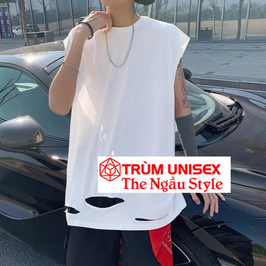 Áo thun Ba lỗ Tanktop TORN rách chất Unisex aothununisex aophongnam