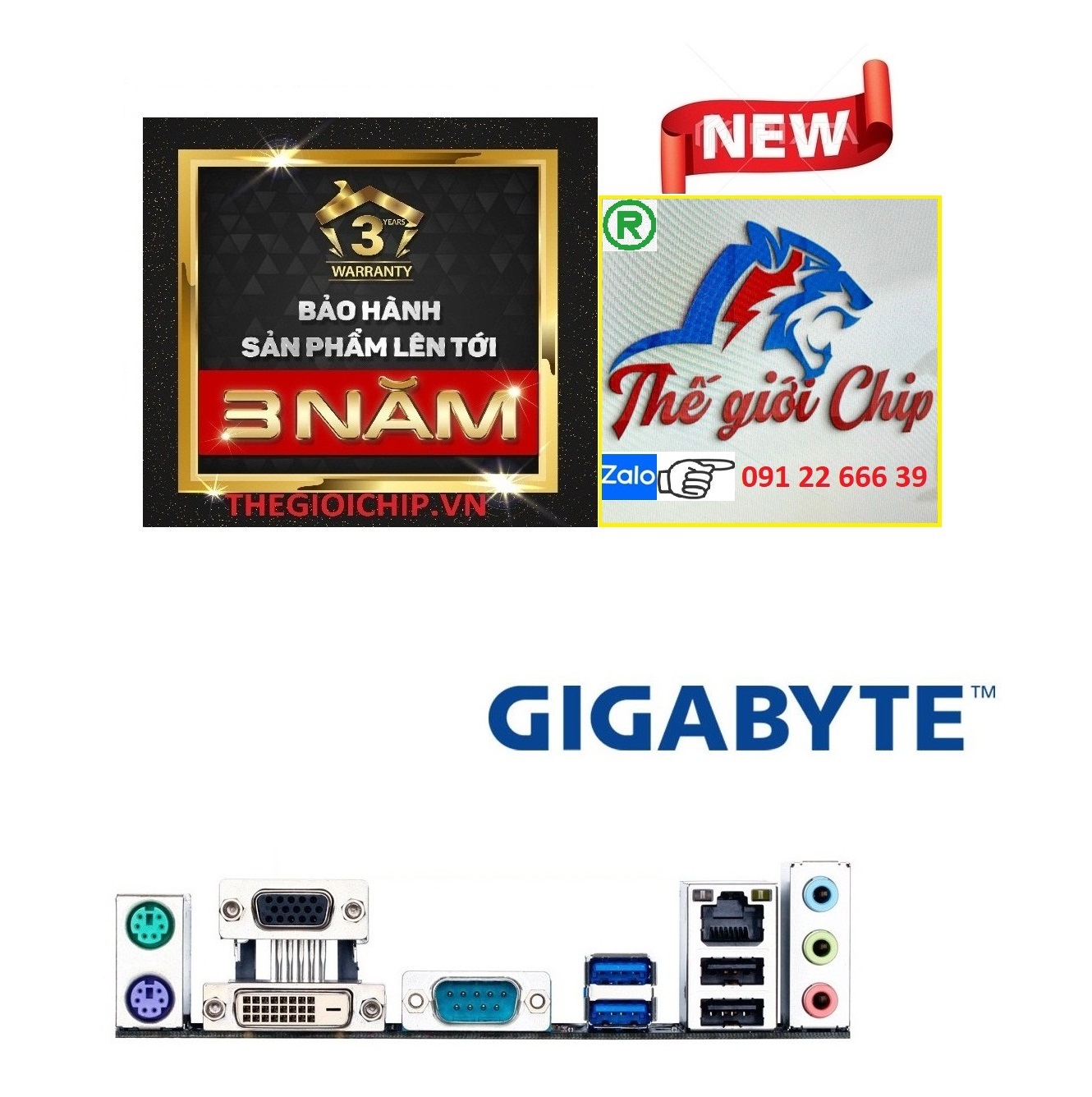 Bo Mạch Chủ Gigabyte H81M-S2PV - Hàng Chính Hãng