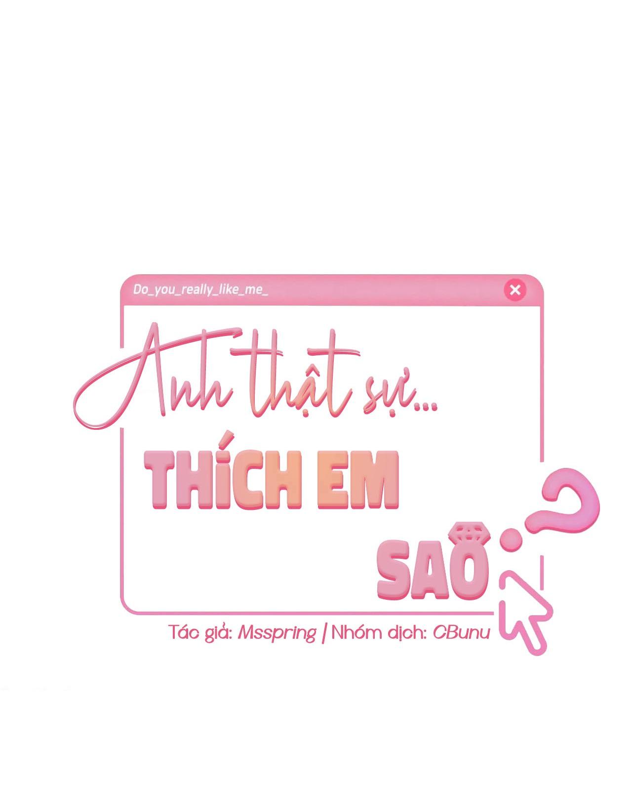 anh thật sự thích em sao chapter 27 69