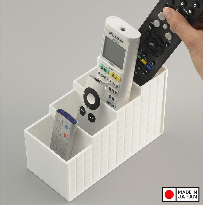 Ống đựng remote, vật dụng 4 ngăn