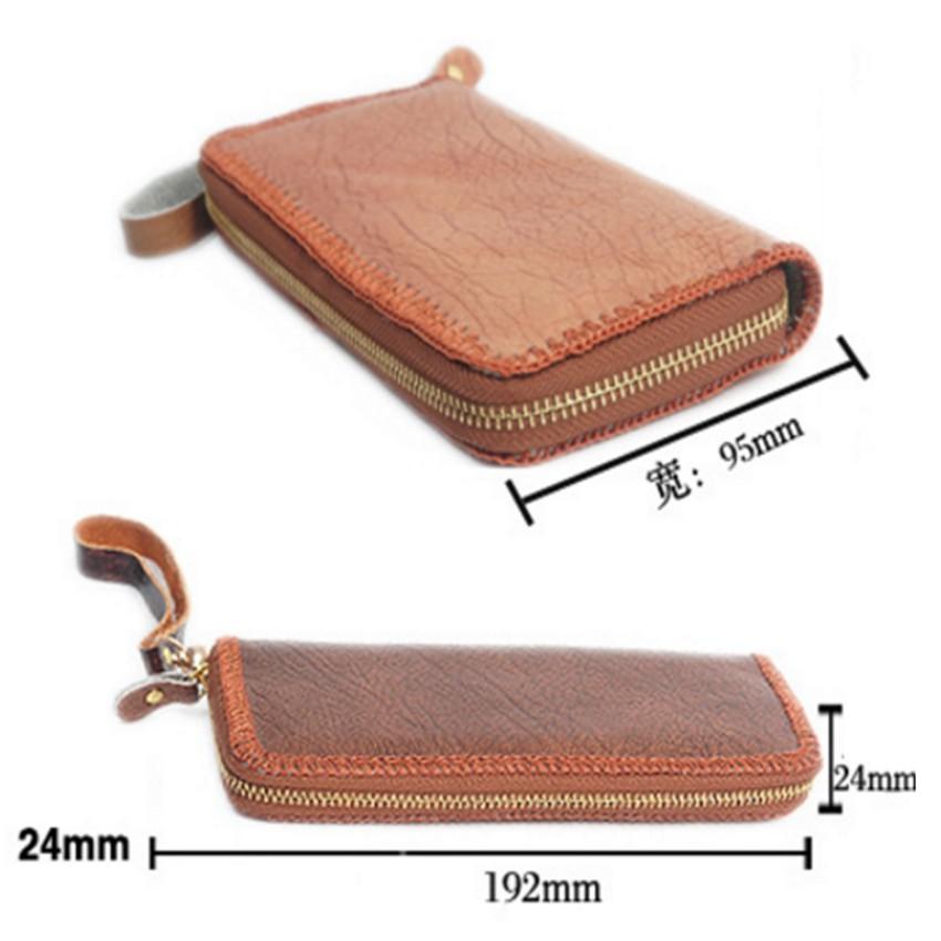 Ví nữ da thật khâu kiểu dáng riêng biệt 204422