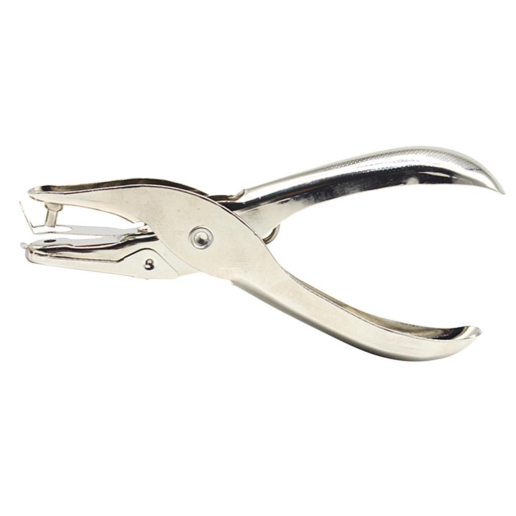 Single Hole Hand Held Paper Punch Paper Crafts Tickets Hole Puncher