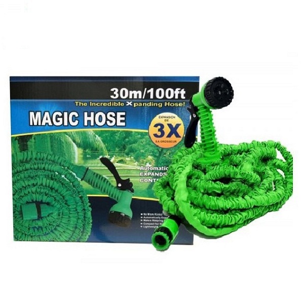 Bộ Vòi Xịt Tưới Cây, Rửa Xe Co Giãn Đa Năng 30M