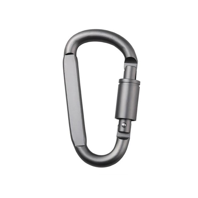 Khóa treo Carabiner hợp kim nhôm chất lượng cao hình chữ D đa chức năng