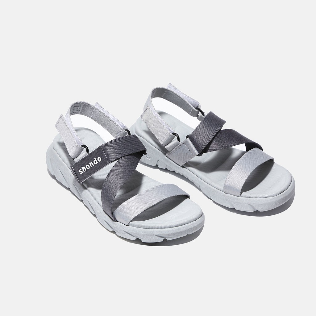 [ Chính hãng ] Giày Sandal Shondo đế xám ombre xám đậm F6S2120