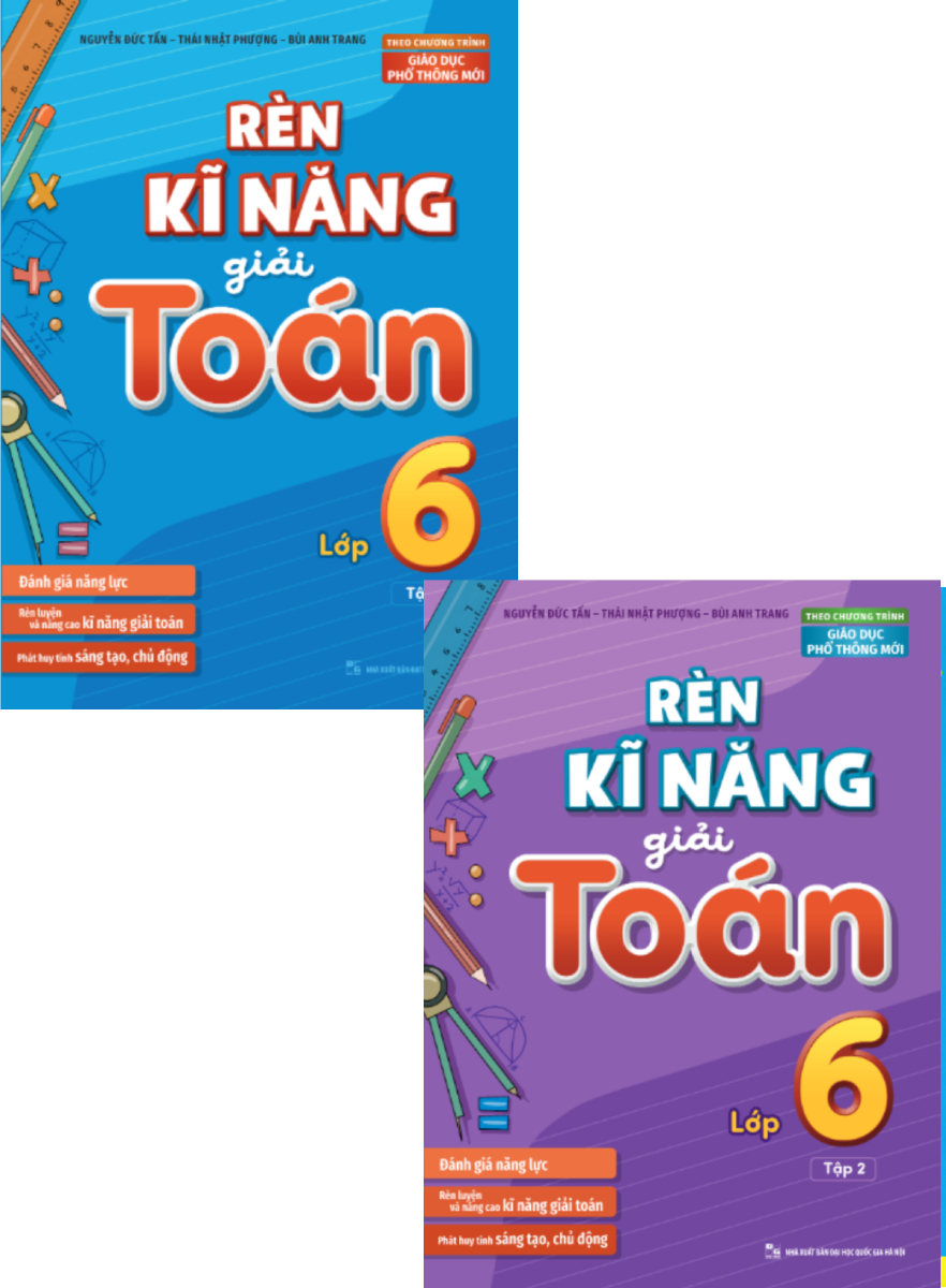 Combo Rèn Kĩ Năng Giải Toán Lớp 6   - ML