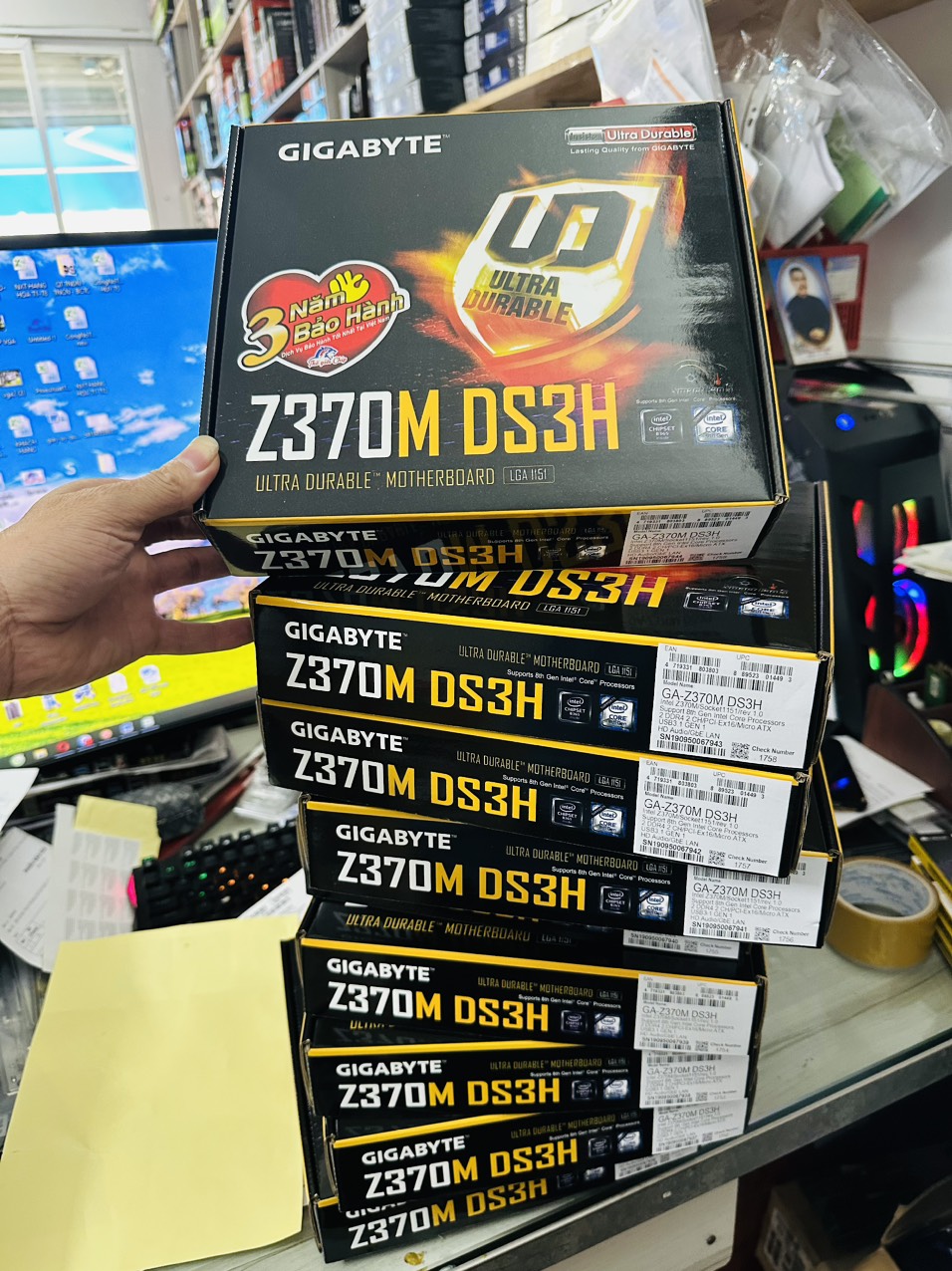 Bo Mạch Chủ GIGABYTE Z370M DS3H - HÀNG CHÍNH HÃNG