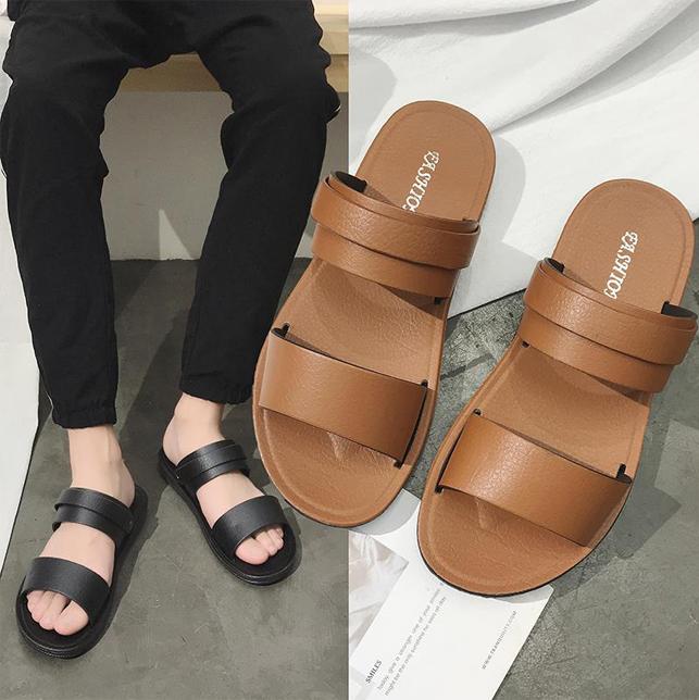 Sandal Nam Nhựa Cao Cấp 3Fashion Thiết Kế Retro Nam Tính Trẻ Trung - 3220