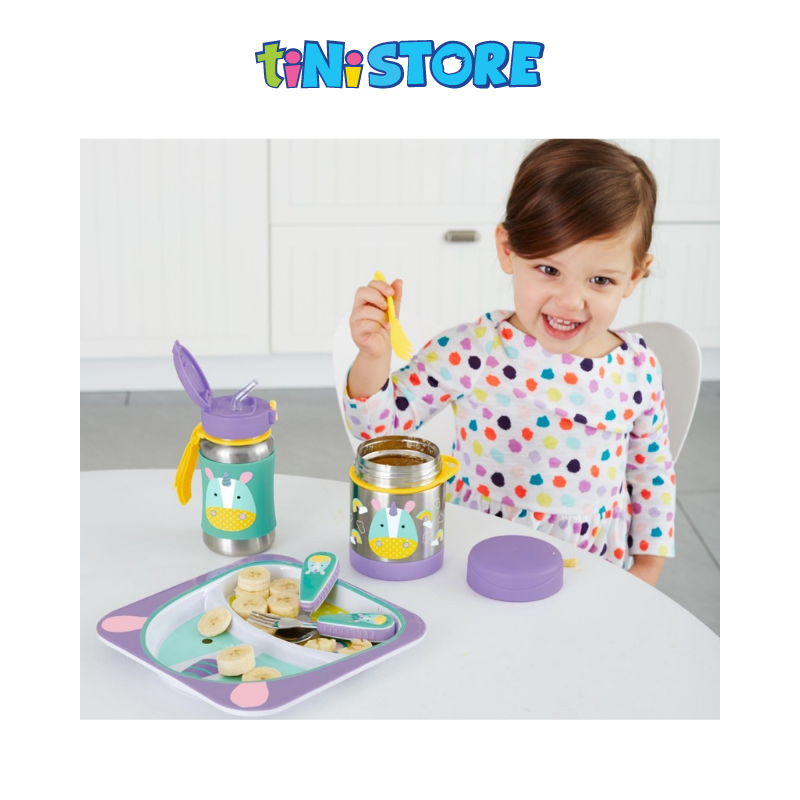 tiNiStore-Hộp đựng thức ăn giữ nhiệt Zoo Skip Hop - Unicorn 252382