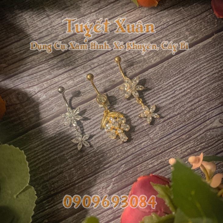 Khuyên rốn cá tính sang trọng chất liệu thép y tế- GRKRBH09