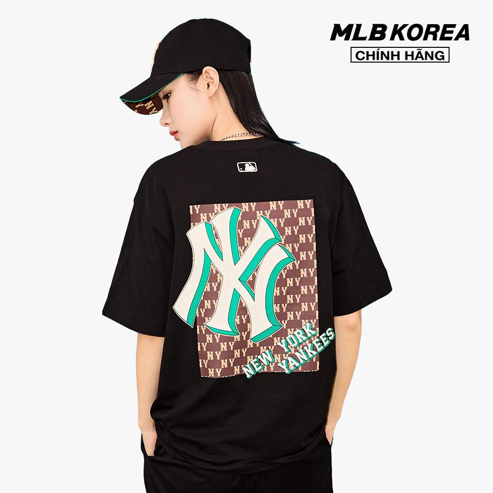 MLB - Áo thun unisex cổ tròn tay ngắn Monotive Overfit 3ATSM3033