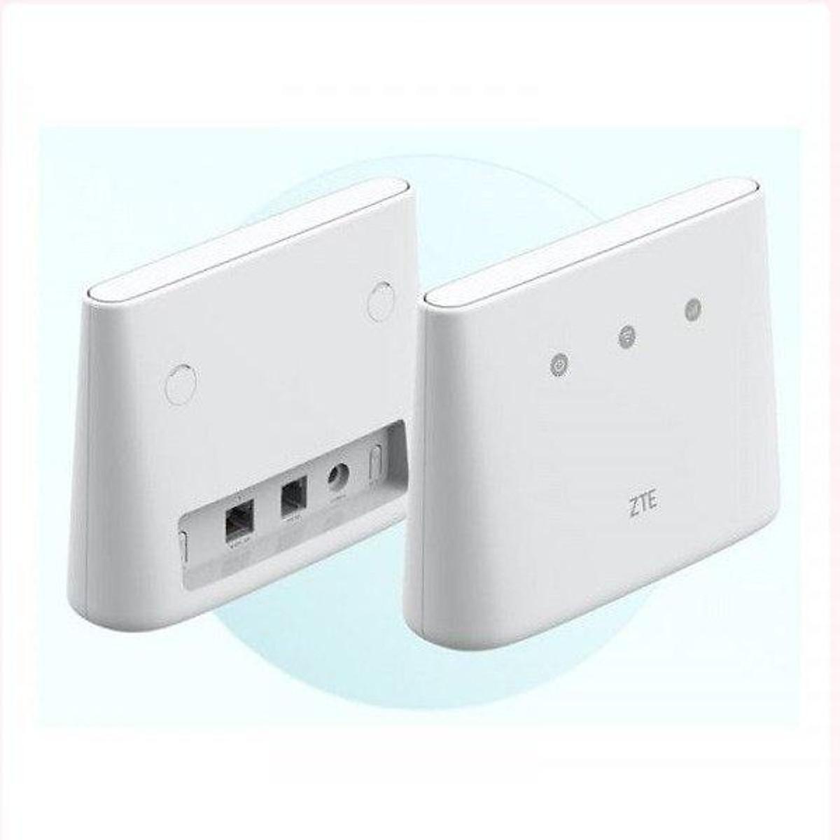 Bộ Phát Sóng Wifi Sử Dụng SIM 4G ZTE MF293N, Hàng Cao Cấp Hổ Trợ Kết Nối Tốc Độ Cao Tới 32 Thiết Bị Cùng Lúc, Dễ Cài Đặt