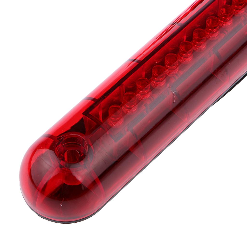 2pcs Brake Stop Tail Rear Bumper 24 LED Red Light Lamp Bulb Reflector