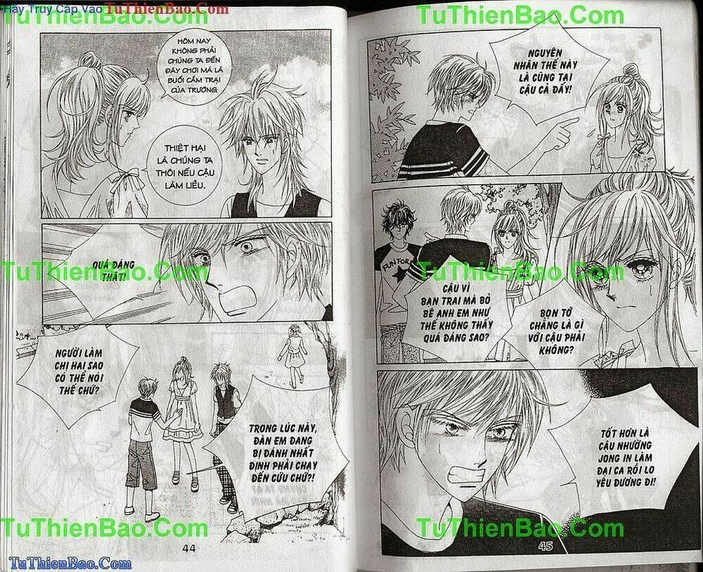 tiểu tử quậy bản đẹp - become habituated to kiss chapter 13 24