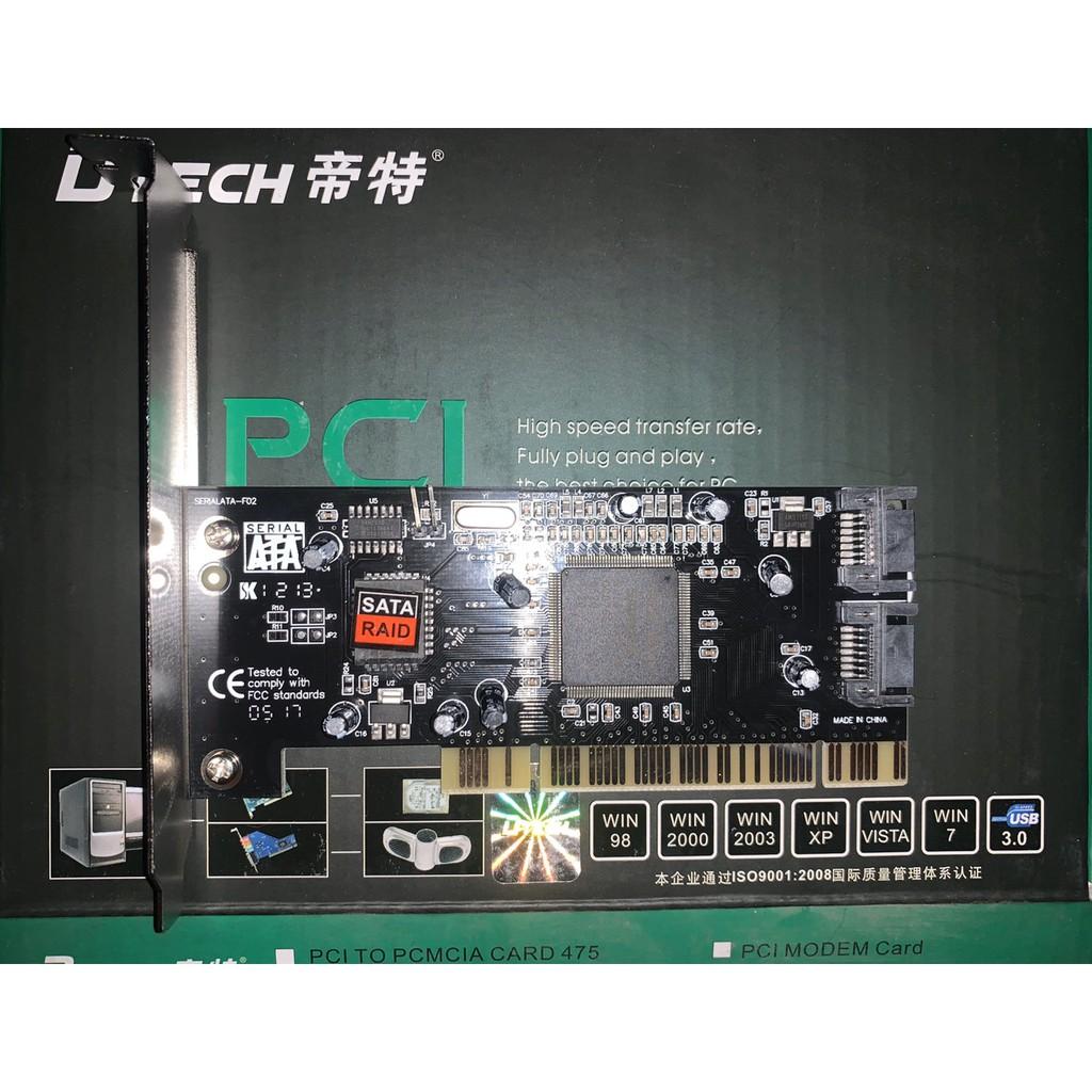 CARD PCI SATA 150 DTECH