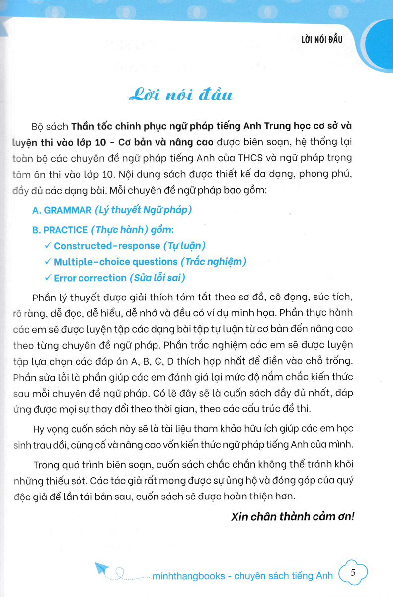 The Langmaster - Thần Tốc Chinh Phục Ngữ Pháp Tiếng Anh Trung Học Cơ Sở & Luyện Thi Vào Lớp 10 - Tập 2