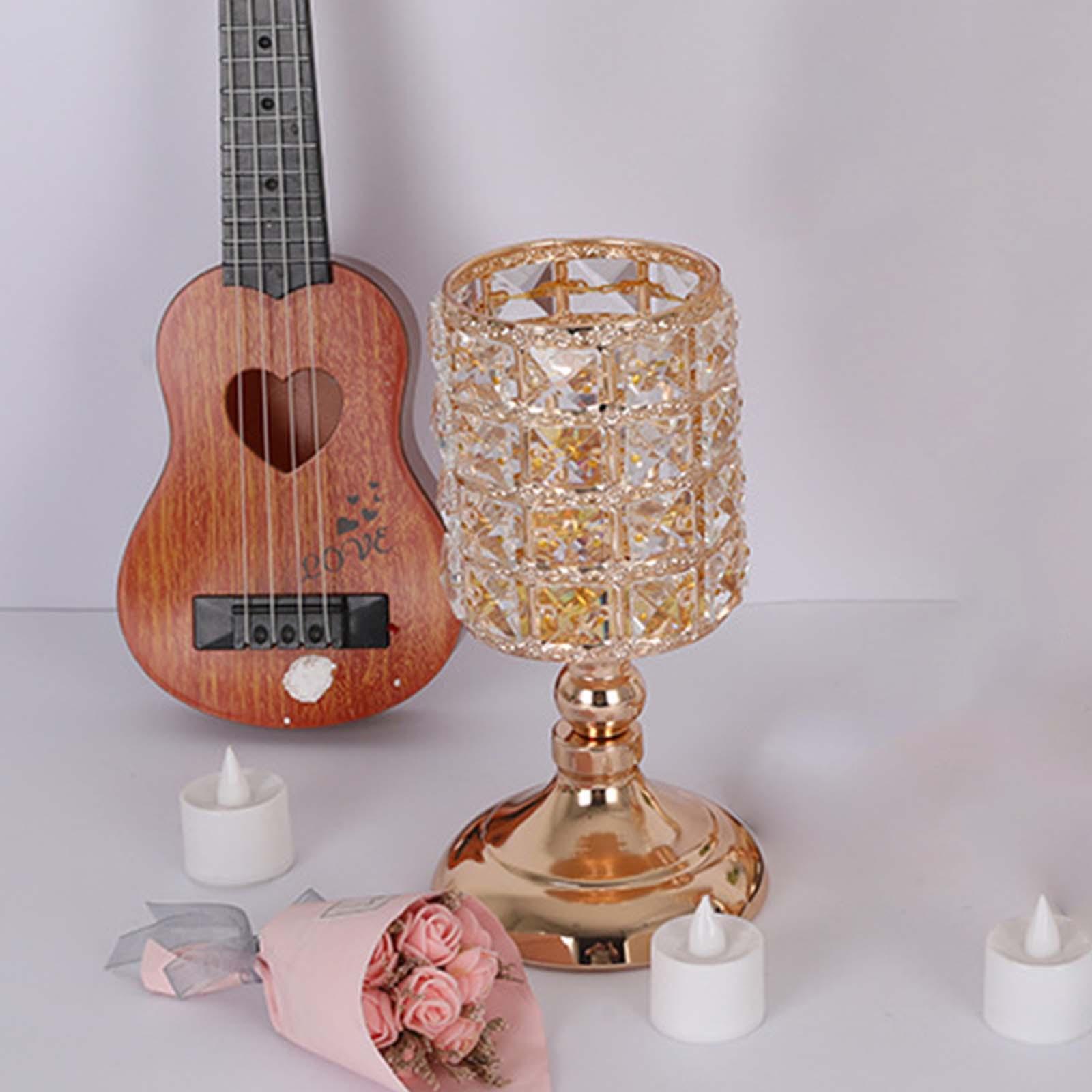 Candle Holder Candlestick Stand Tealight Holder for Wedding Holiday Party Ornament
