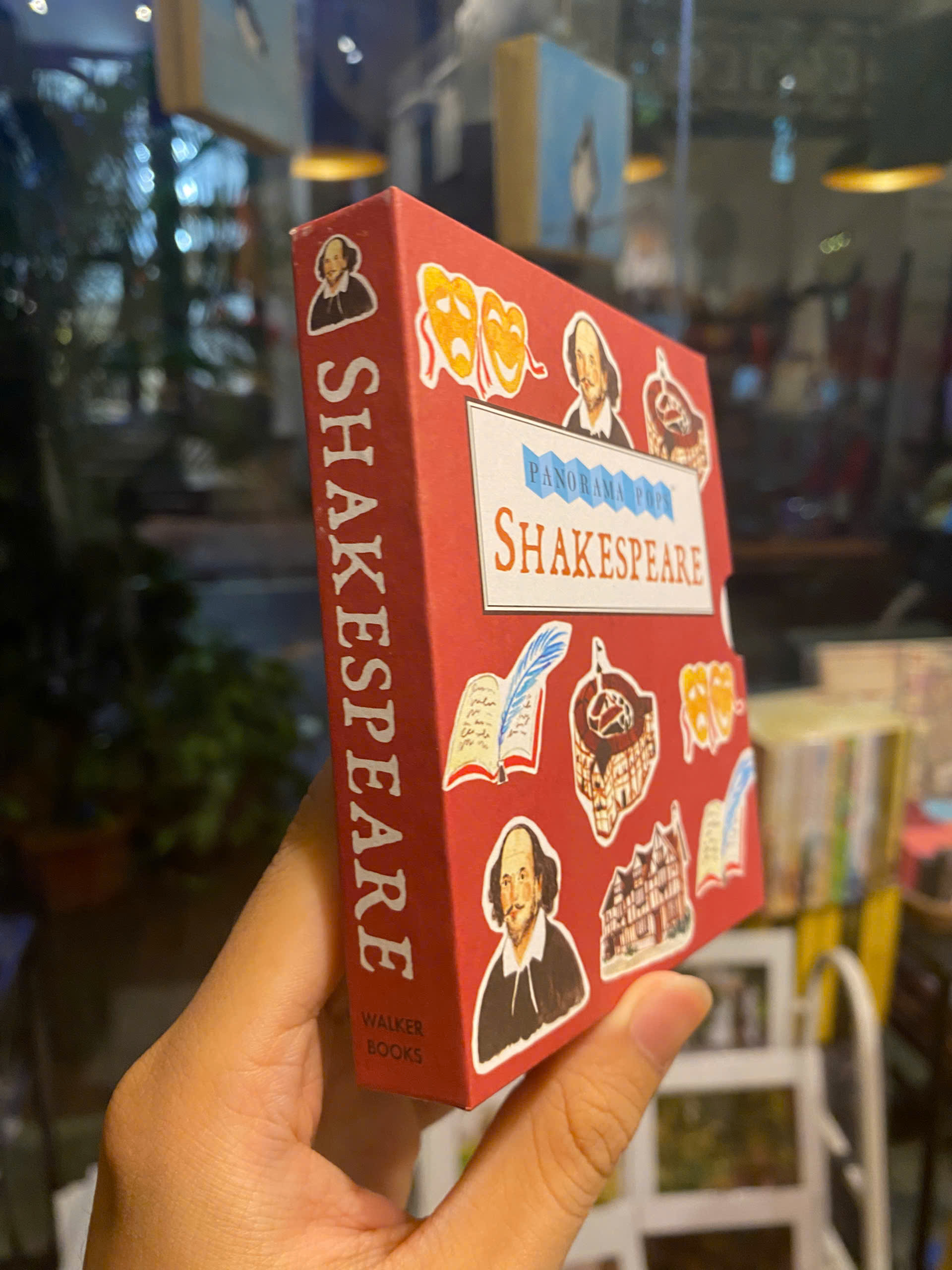 Sách - Shakespeare by Panorama Pops | Pop-up Book | Classics Poetry - Drama Fiction Quotes