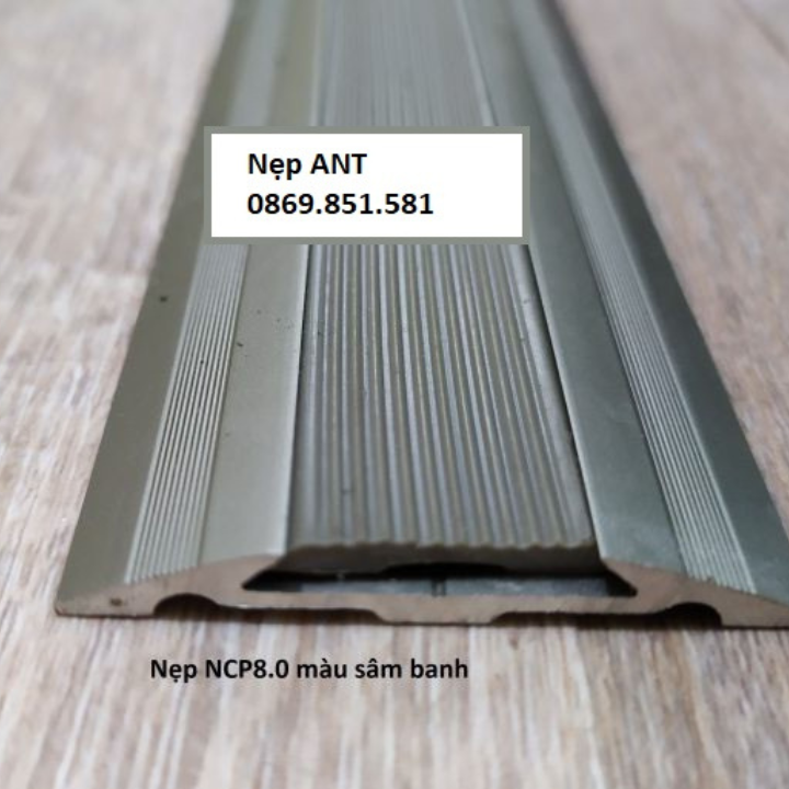 Nẹp nhôm chống trơn mặt bằng, nẹp chống trơn bậc thang, tam cấp
