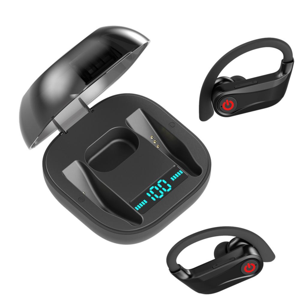 Wireless Earphone 5.0 In-Ear Headset Sport Earbuds Stereo with Mic
