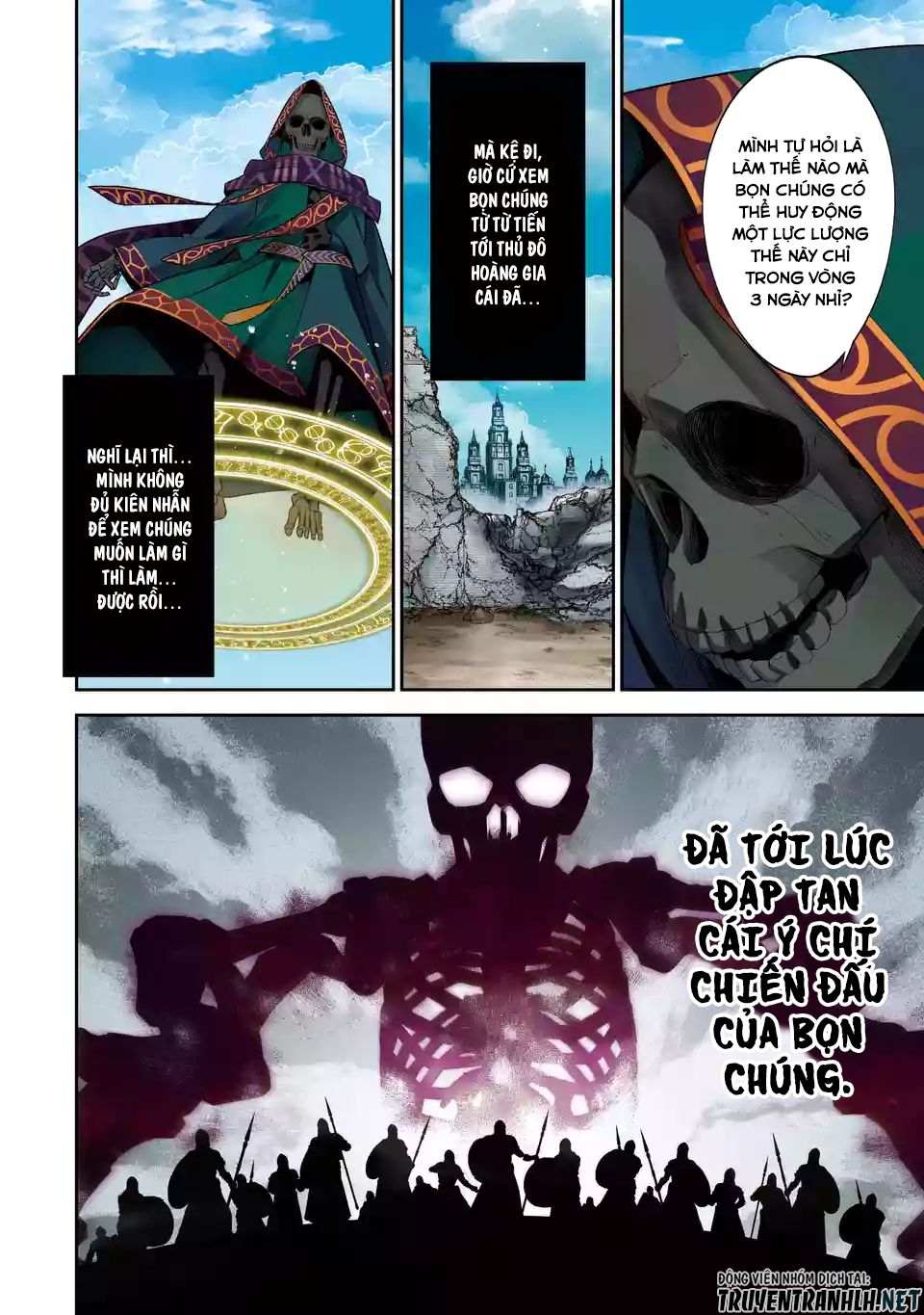 tôi, hiền nhân bị xử tử hình, đã được tái sinh lại thành một lich, và chiến tranh xâm lược bắt đầu chapter 5 4