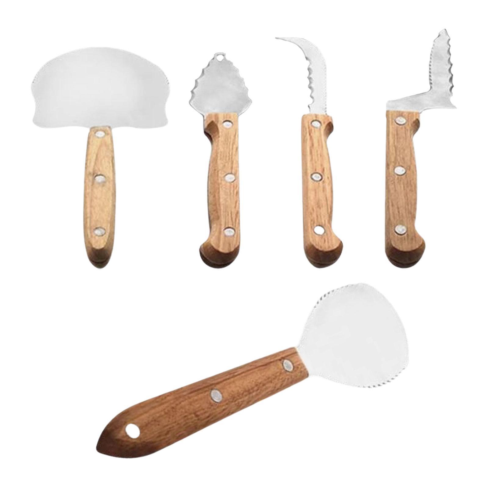 5x Halloween Pumpkin Carving Tools Sculpting Durable Multipurpose Tool Pumpkin Carver Carving Cutter for Holiday Home Beginner