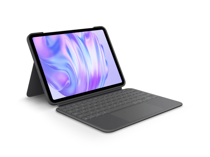 Bao da kèm bàn phím Logitech Combo Touch cho iPad Pro 11inch M4 - GiaPhucStore | Hàng Chính Hãng