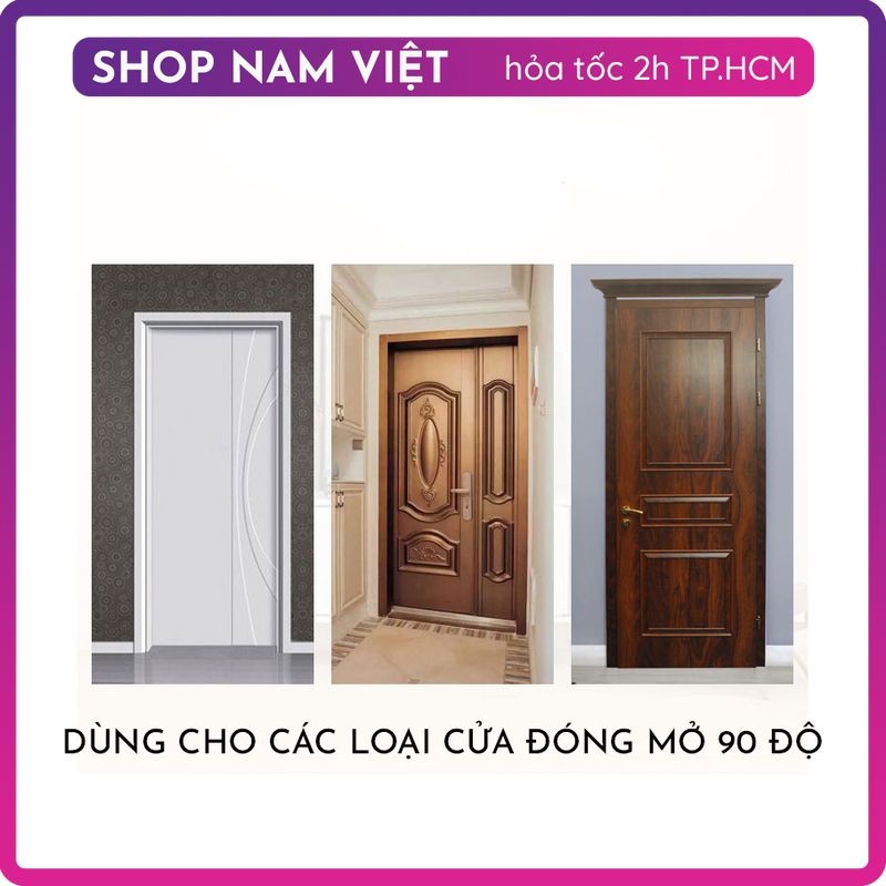 Bộ Đóng Cửa Tự Động Không Tiếng Động Có Thể Điều Chỉnh Lực