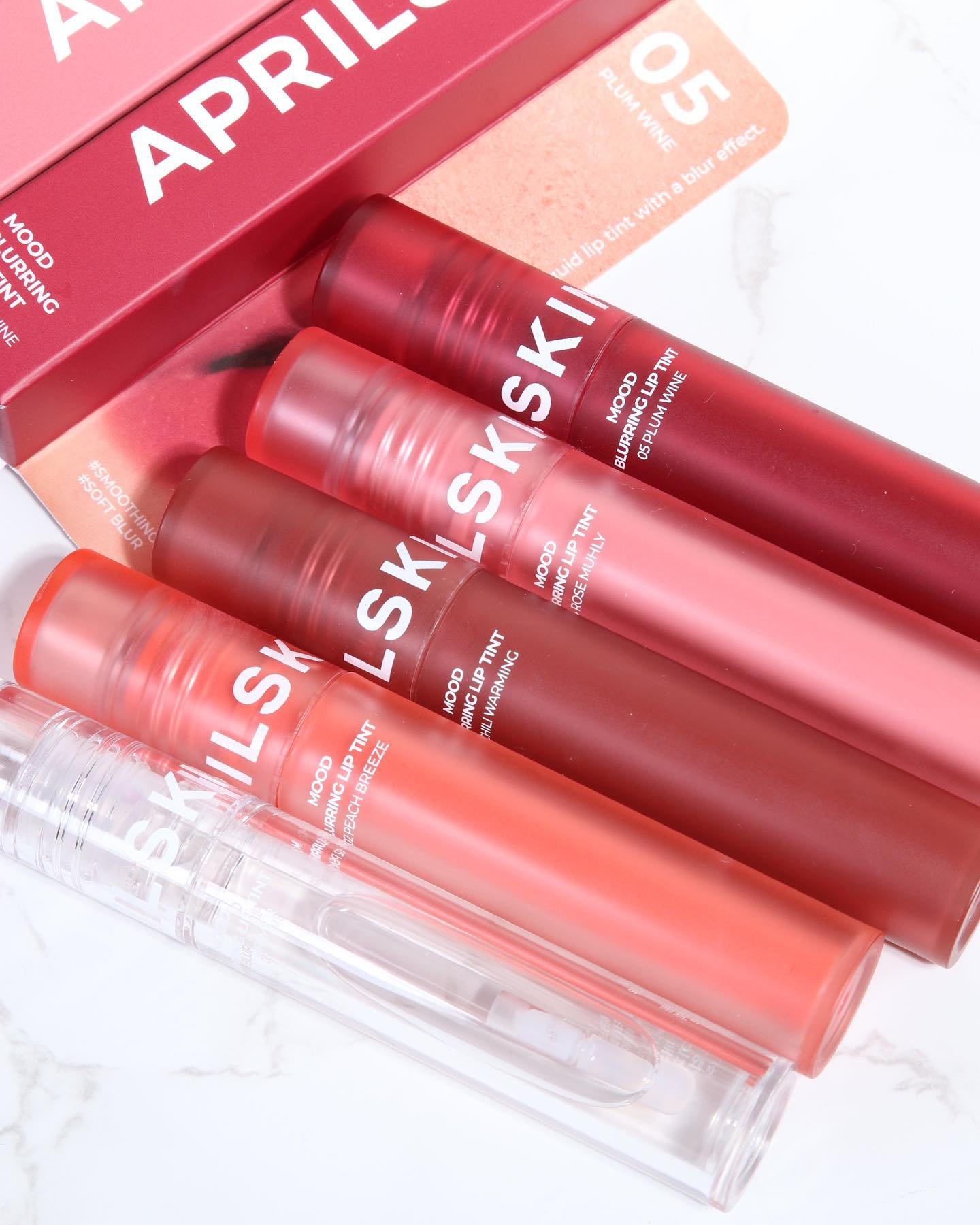 Son kem lì Aprilskin Mood Blurring Lip Tint 4g