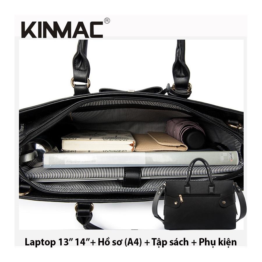 Túi Xách Laptop Cao Cấp Cho Nữ Kinmac Thời Trang Sang Trọng (NB007)