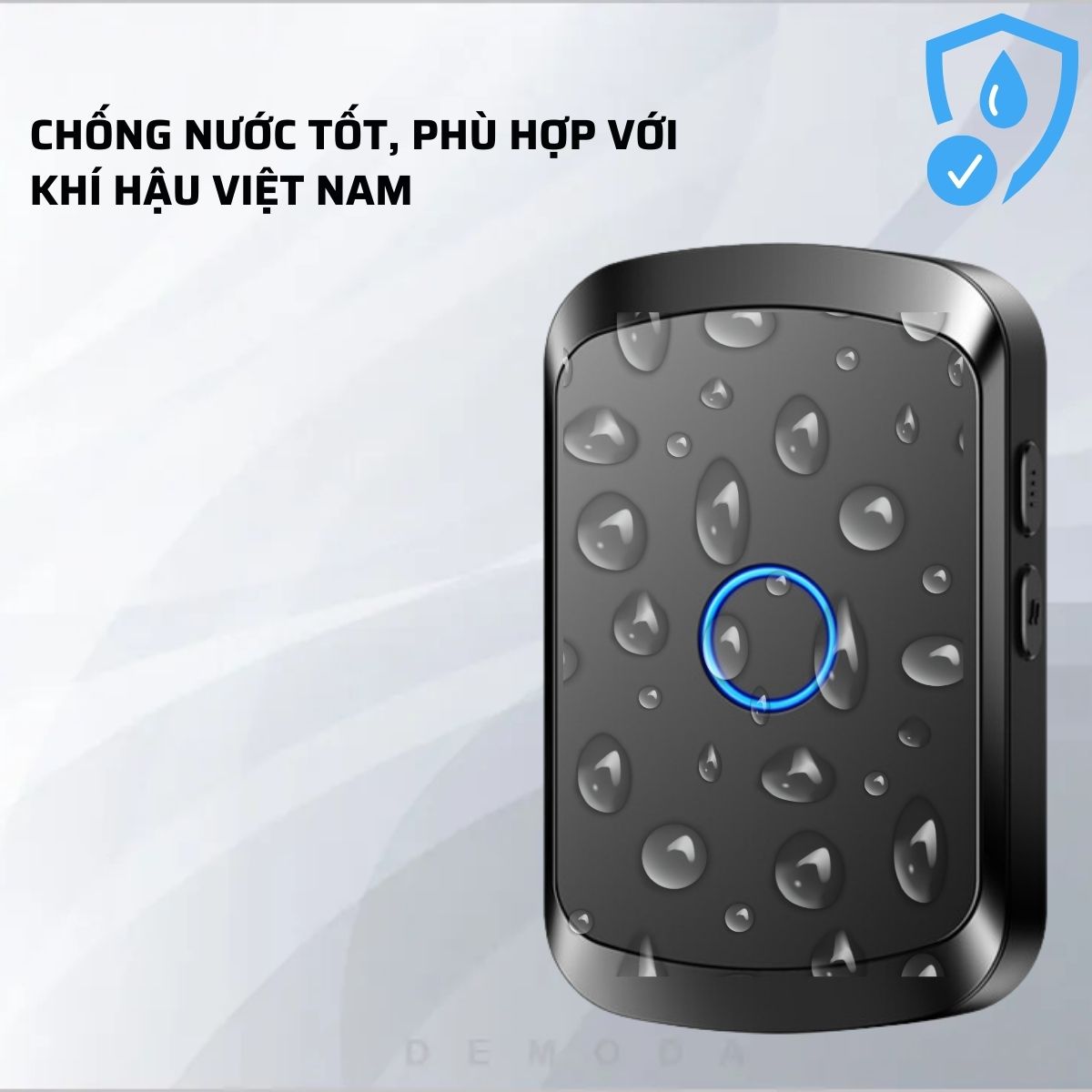 Chuông Cửa Không Dây Thông Minh CTFAST A50 (1 Nút Bấm, 1 Chuông ), Chống Nước, Khoảng Cách Sử Dụng Hiệu Quả 300 mét - Hàng Chính Hãng