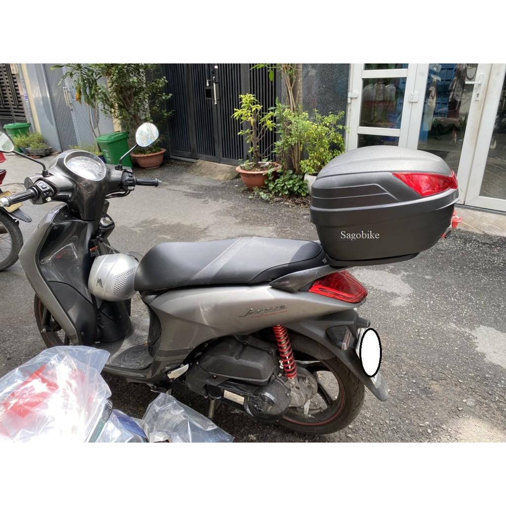 Thùng xe Janus, thùng Givi B27N kèm đế, bát gắn, lắp trực tiếp lên cảng zin của xe