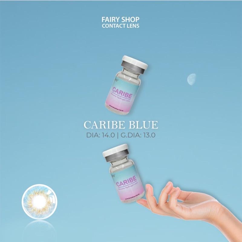 Kính Áp Tròng CARIBE BLUE - Kính Áp Tròng FAIRY SHOP CONTACT LENS - độ 0 đến 8