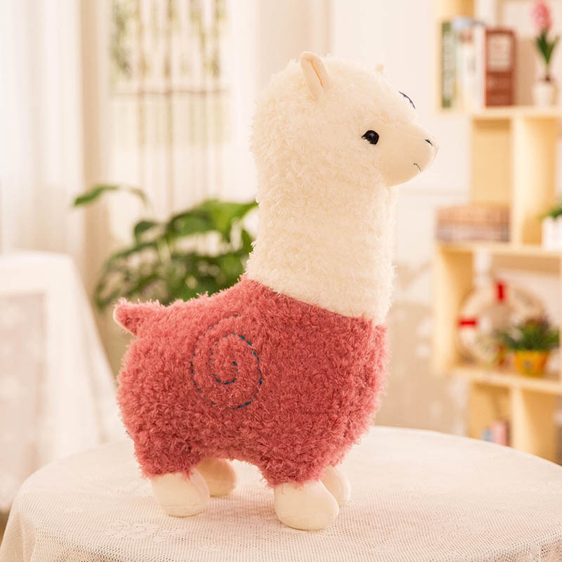 Gấu bông lạc đà Alpaca – Nhiều mầu - Size 28 cm – Quà tặng thú nhồi siêu dễ thương – Gối ôm cho bé ngủ ngon