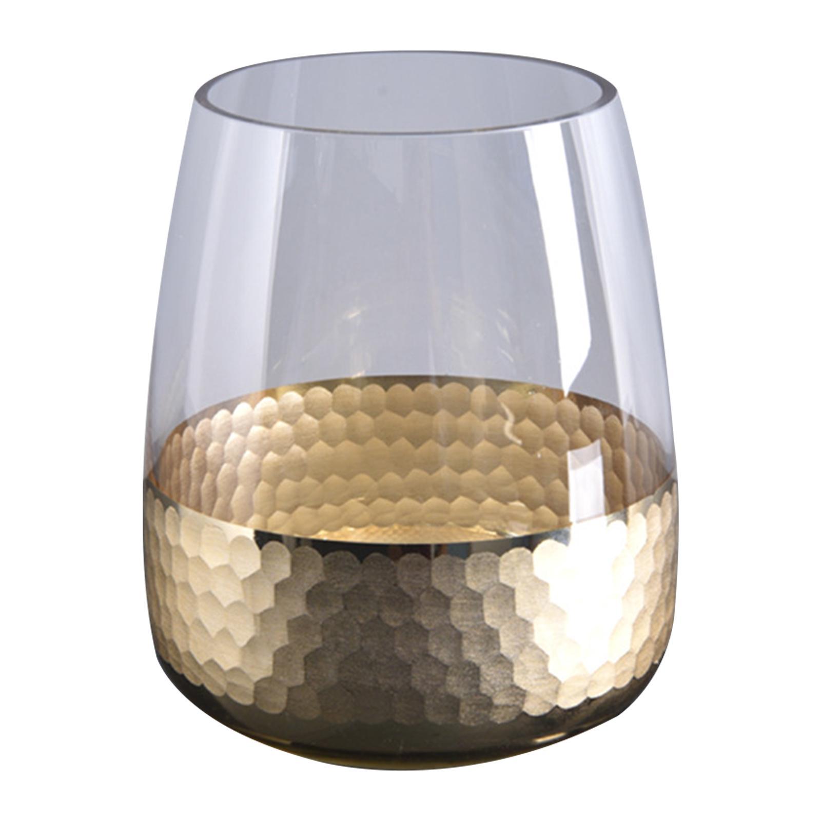 Flower Vase Glass Vase Bud Vase Modern Dried Flowers Holder Plants Vase Modern Vase for Indoor Office Wedding Bookshelf Party