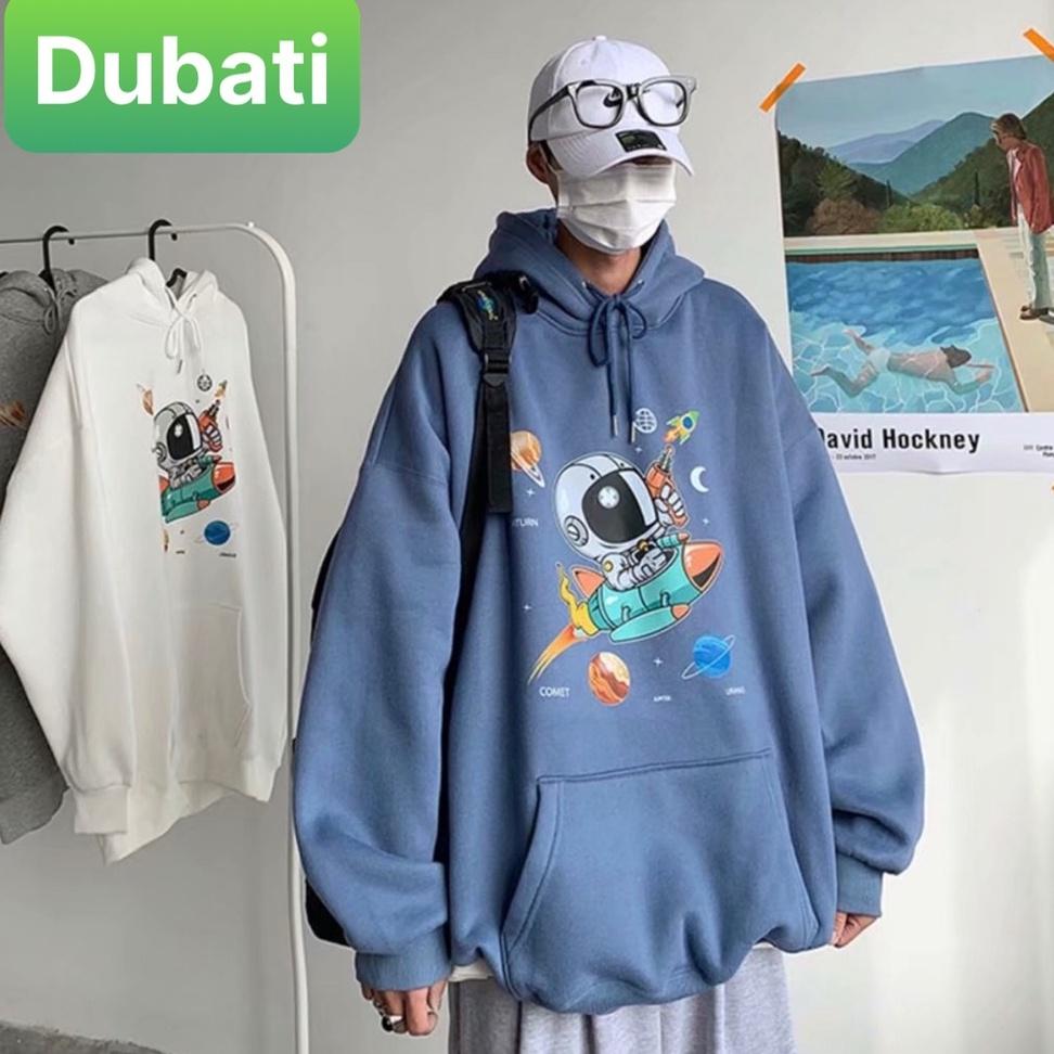 ÁO NỈ, ÁO KHOÁC HOODIE PHI HÀNH GIA NASA SIÊU NGẦU NAM NỮ PHONG CÁCH SANG XỊN MỊN MÙA HÈ MÙA THU ĐÔNG - DUBATI FASHION