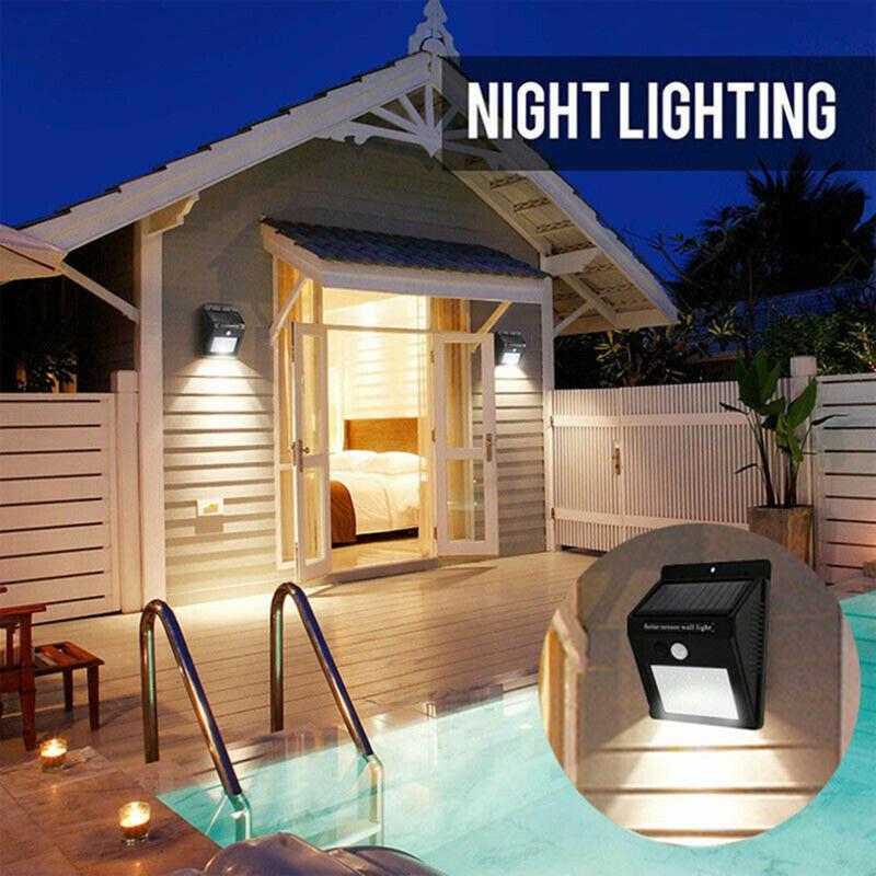 10pcs Lamp Solar Light with Lighting 30 LED Wireless Lamp