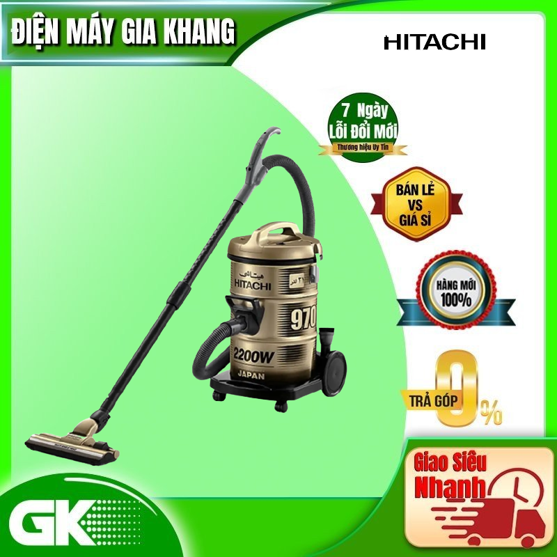 Máy hút bụi Hitachi CV-970Y 2200W - Hàng chính hãng
