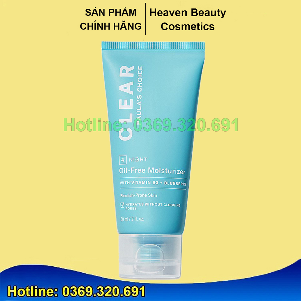 Kem dưỡng ẩm giảm tiết dầu cho da dầu mụn CLEAR OIL-FREE MOISTURIZER
