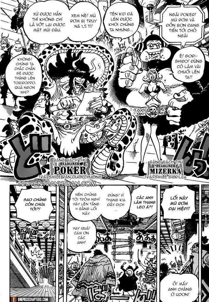 đảo hải tặc - one piece chapter 997 6